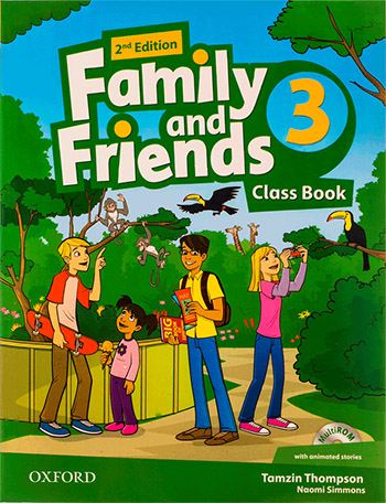 کتاب American Family and Friends 3 2nd