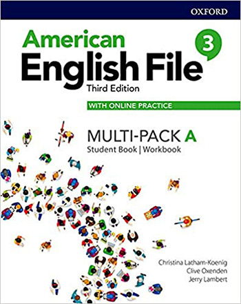 کتاب American English File 3 امریکن انگلیش فایل 3