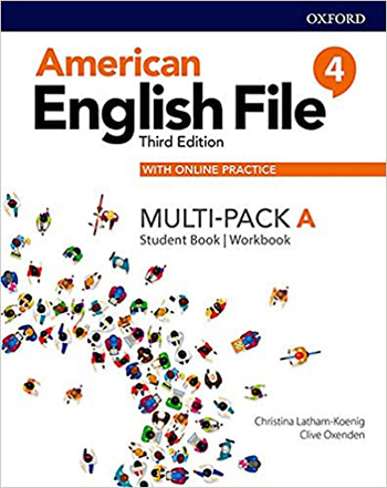 کتاب American English File 4 امریکن انگلیش فایل 4