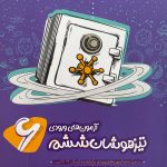 کتاب بانک سوالات آزمون‌های ورودی تیزهوشان ششم پویش