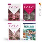 کتاب Evolve 1 + Word skills + Video Resource Book ایوالو (پک چهار جلدی)