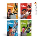 کتاب Four Corners 1.2.3.4 فور کرنرز (پک چهار جلدی )
